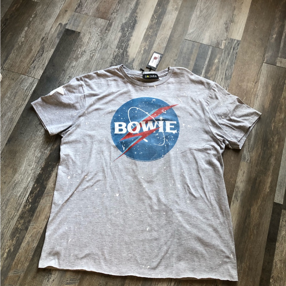 NWT Sojara Vintage Bowie Space TShirt